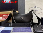 Prada Re Edition 2005 Saffiano Leather Bag in Black Replica