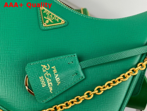 Prada Re Edition 2005 Saffiano Leather Bag in Mango 1 1BH204 Replica