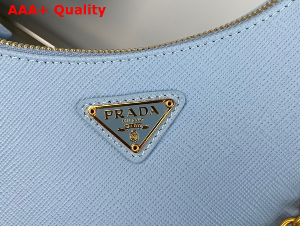 Prada Re Edition 2005 Saffiano Leather Bag in Pale Blue 1BH204 Replica