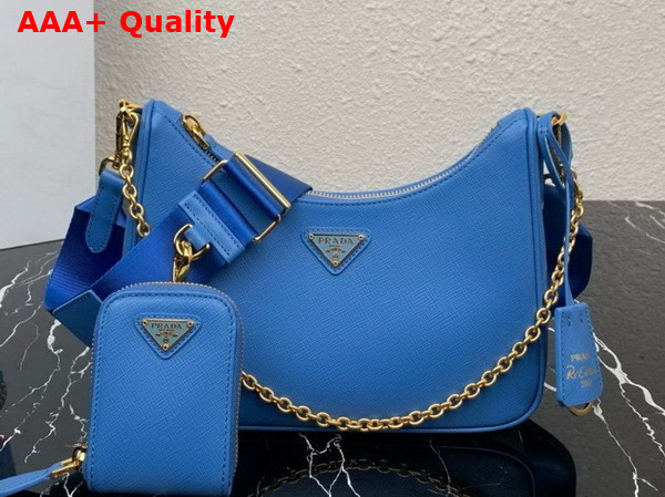 Prada Re Edition 2005 Saffiano Leather Bag in Wave 1BH204 Replica