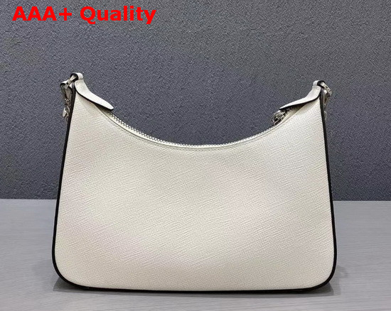 Prada Re Edition 2005 Saffiano Leather Bag in White Replica