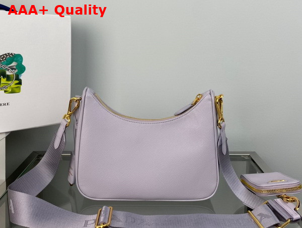 Prada Re Edition 2005 Saffiano Leather Bag in Wisteria 1BH204 Replica