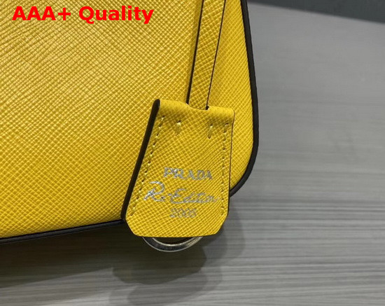 Prada Re Edition 2005 Saffiano Leather Bag in Yellow Replica