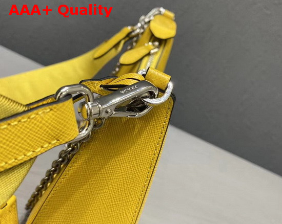 Prada Re Edition 2005 Saffiano Leather Bag in Yellow Replica