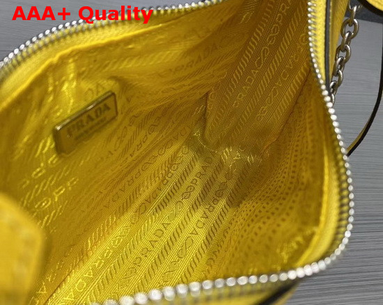 Prada Re Edition 2005 Saffiano Leather Bag in Yellow Replica