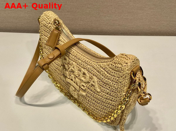 Prada Re Edition Crochet Mini Bag in Natural 1BC204 Replica