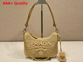 Prada Re Edition Crochet Mini Bag in Natural 1BC204 Replica