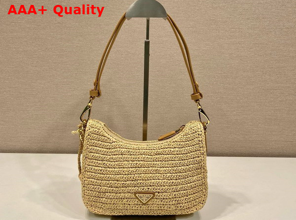 Prada Re Edition Crochet Mini Bag in Natural 1BC204 Replica