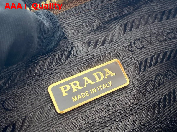 Prada Re Edition Suede Mini Bag Cocoa Brown 1BC204 Replica