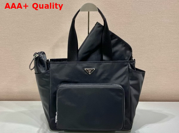 Prada Re Nylon Baby Bag in Black 1BG102 Replica