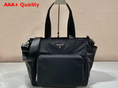 Prada Re Nylon Baby Bag in Black 1BG102 Replica