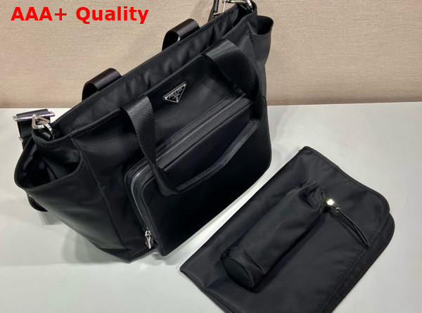 Prada Re Nylon Baby Bag in Black 1BG102 Replica