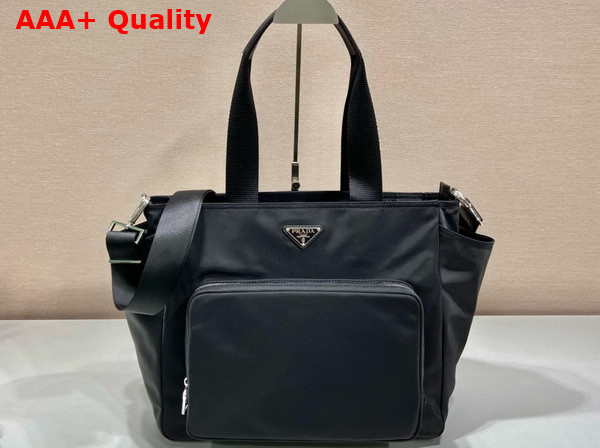 Prada Re Nylon Baby Bag in Black 1BG102 Replica