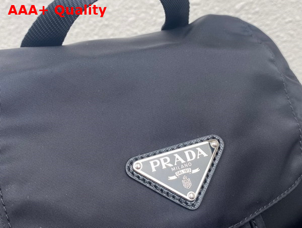 Prada Re Nylon Medium Backpack with Pouch in Blue 1BZ811 Replica