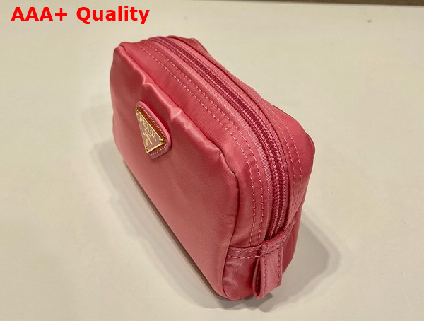 Prada Re Nylon Necessaire in Pink 1NA339 Replica