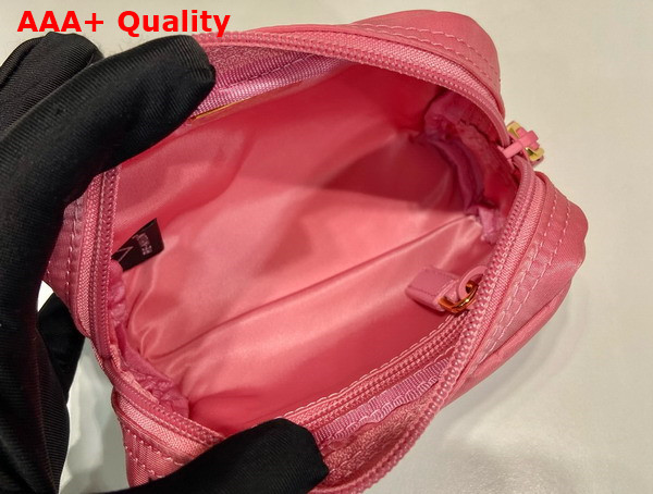 Prada Re Nylon Necessaire in Pink 1NA339 Replica