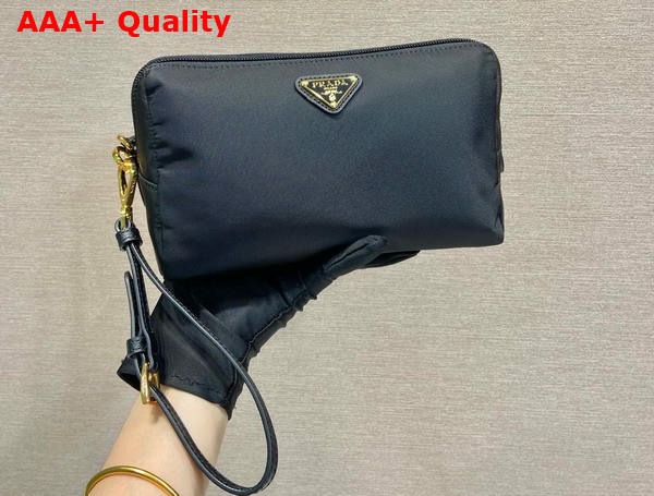 Prada Re Nylon Pouch in Black 1NS693 Replica