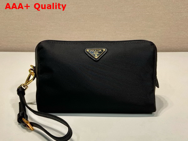 Prada Re Nylon Pouch in Black 1NS693 Replica