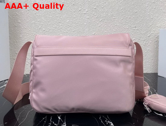 Prada Re Nylon Shoulder Bag Alabaster Pink 1BD953 Replica