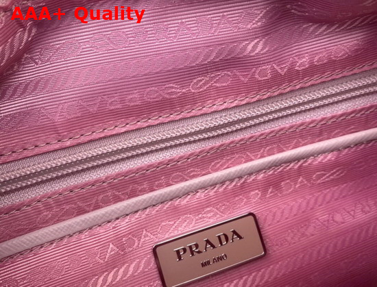 Prada Re Nylon Shoulder Bag Alabaster Pink 1BD953 Replica