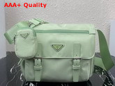 Prada Re Nylon Shoulder Bag Aqua 1BD953 Replica