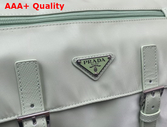 Prada Re Nylon Shoulder Bag Aqua 1BD953 Replica