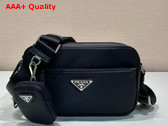 Prada Re Nylon Shoulder Bag in Black 1BC167 Replica