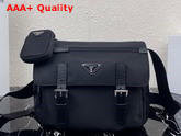 Prada Re Nylon Shoulder Bag in Black 1BD953 Replica