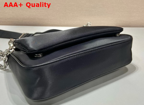 Prada Re Nylon Shoulder Bag in Black 1BH168 Replica