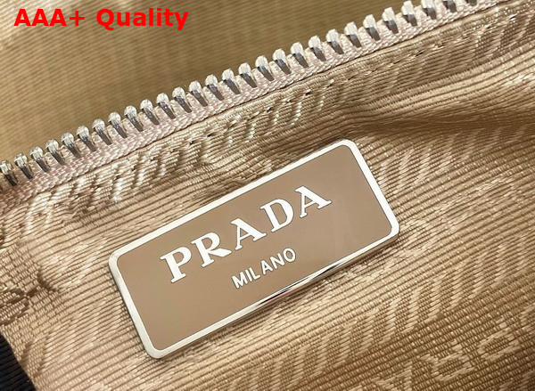 Prada Re Nylon Shoulder Bag in Desert Beige 1BH168 Replica