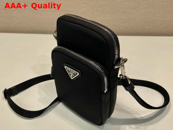 Prada Re Nylon Smartphone Case in Black 2ZT024 Replica