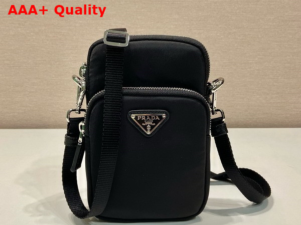 Prada Re Nylon Smartphone Case in Black 2ZT024 Replica