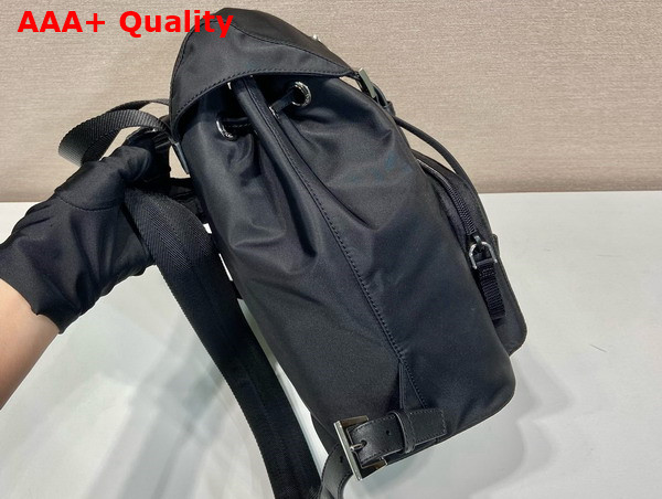 Prada Re Nylon and Leather Backpack in Black 1BZ832 Replica