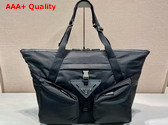 Prada Re Nylon and Leather Travel Bag in Black 2VC040 Replica