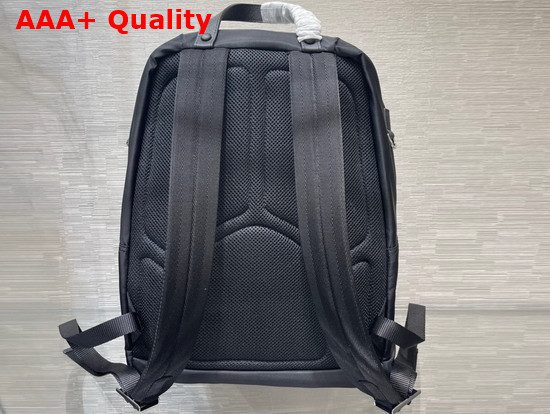 Prada Re Nylon and Saffiano Leather Backpack in Black 2VZ048 Replica