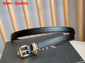 Prada Saffiano Belt in Black 1CC499 Replica