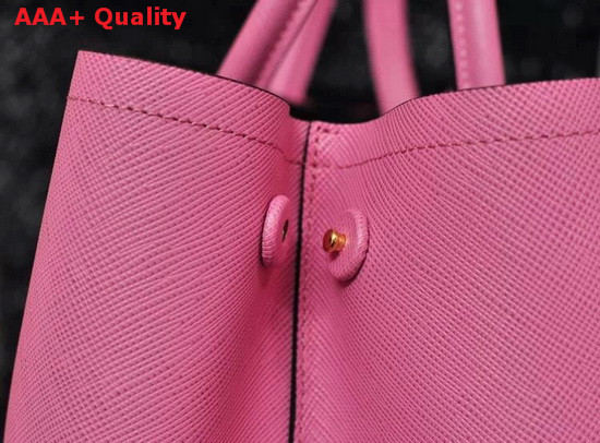 Prada Saffiano Cuir Leather Tote in Pink Replica