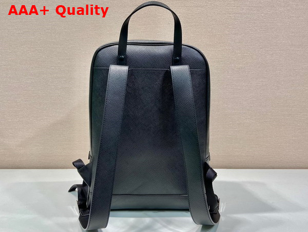 Prada Saffiano Leather Backpack in Black 2VZ102 Replica