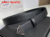 Prada Women Saffiano Leather Belt Black 1CC512 Replica