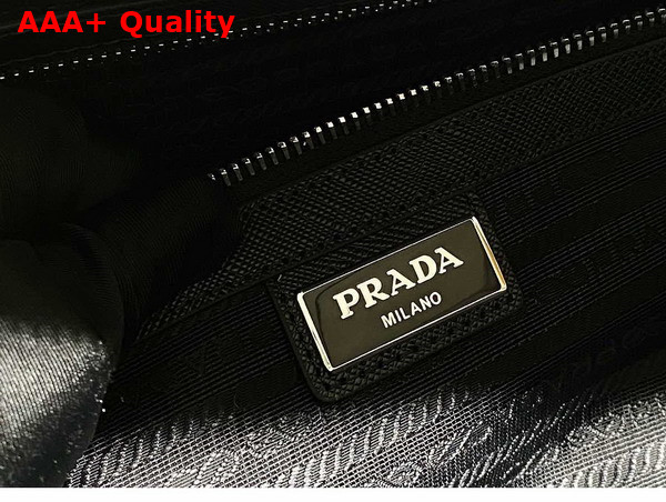 Prada Saffiano Leather Duffle Bag in Black Replica