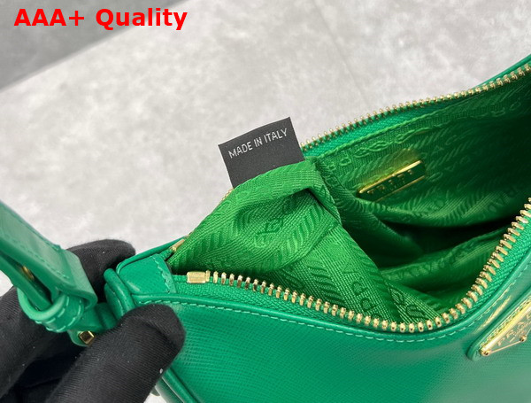 Prada Saffiano Leather Mini Bag Mango 1BC204 Replica