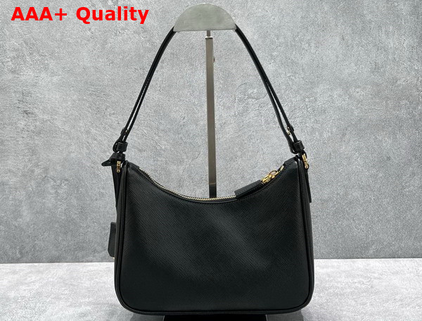 Prada Saffiano Leather Mini Bag in Black 1BC204 Replica