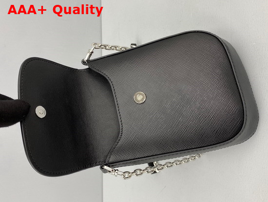 Prada Saffiano Leather Mini Bag in Black 1BH185 Replica