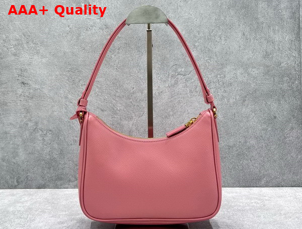 Prada Saffiano Leather Mini Bag in Petal Pink 1BC204 Replica