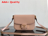 Prada Saffiano Leather Prada Embleme Bag in Pink Replica