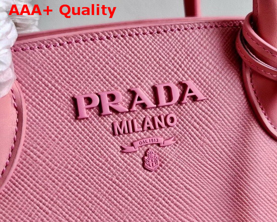 Prada Saffiano Leather Prada Monochrome Bag in Petal Pink Replica