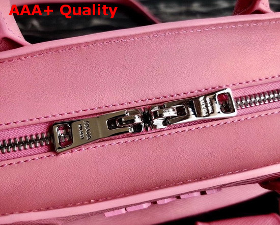 Prada Saffiano Leather Prada Monochrome Bag in Petal Pink Replica