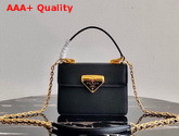 Prada Saffiano Leather Prada Symbole Bag in Black 1BN021 Replica