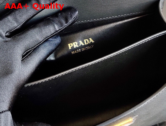 Prada Saffiano Leather Prada Symbole Bag in Black 1BN021 Replica