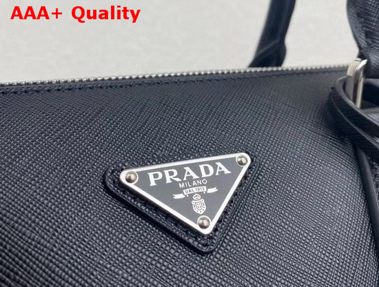 Prada Saffiano Leather Tote Bag Black 2VG039 Replica